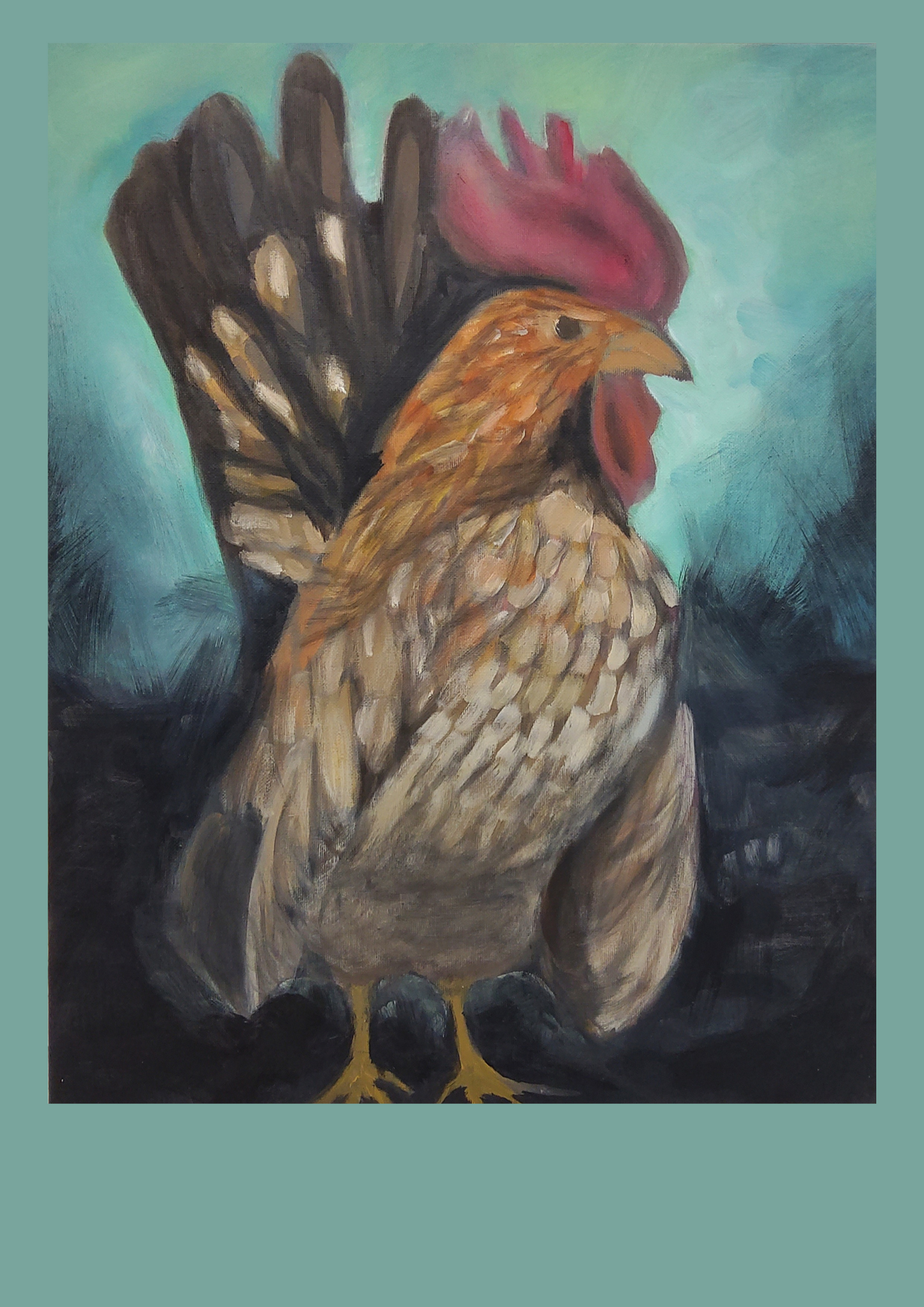 AHA PRINTS #35 - Rooster