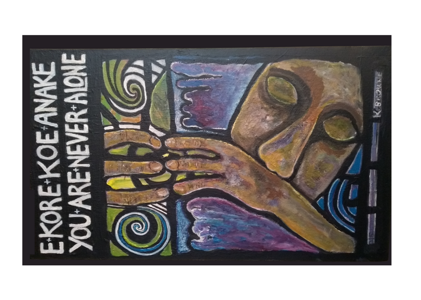 KB CARDS - E Kore Koe Anake - (You Are Never Alone)