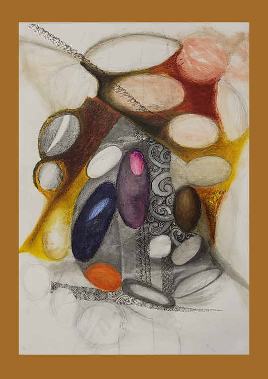 AHA PRINTS - Oval Illusion