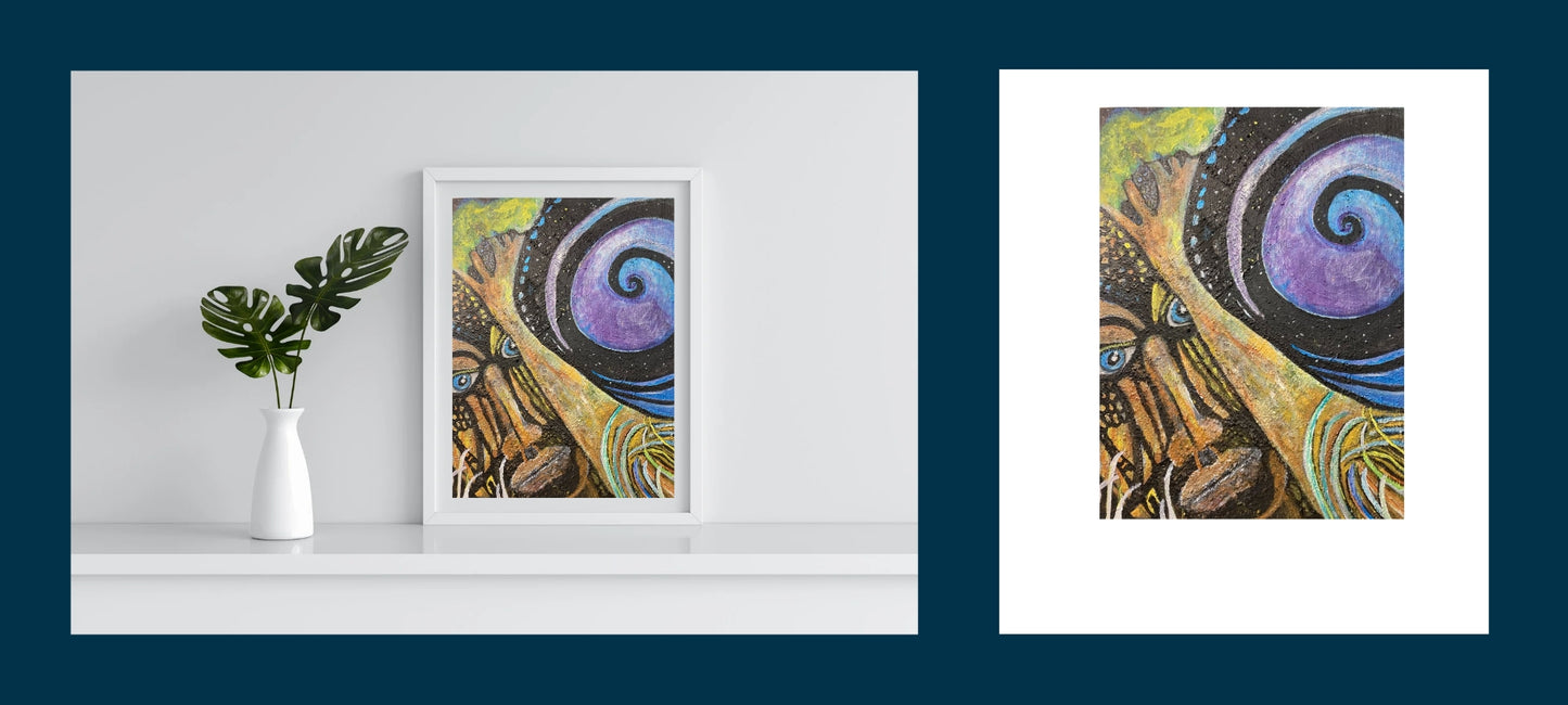 KB PRINTS - Man in the distance.