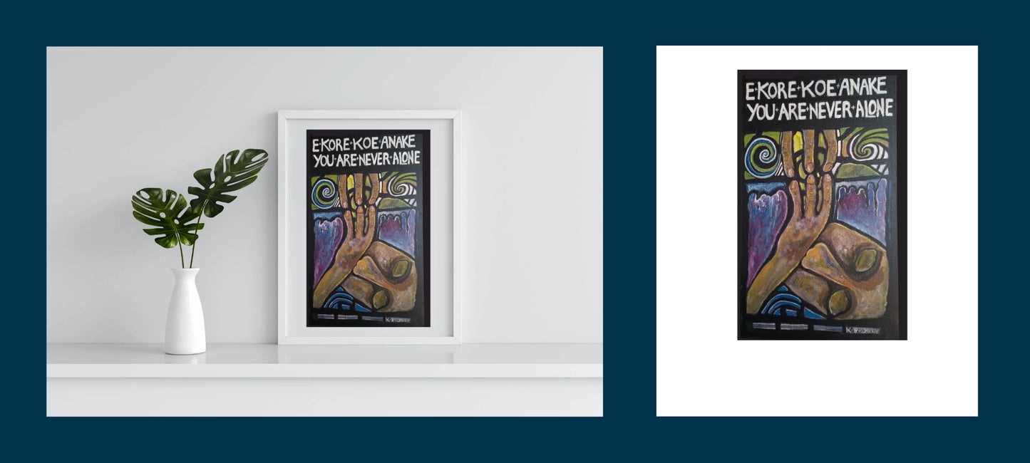 KB PRINTS - Man in the distance.