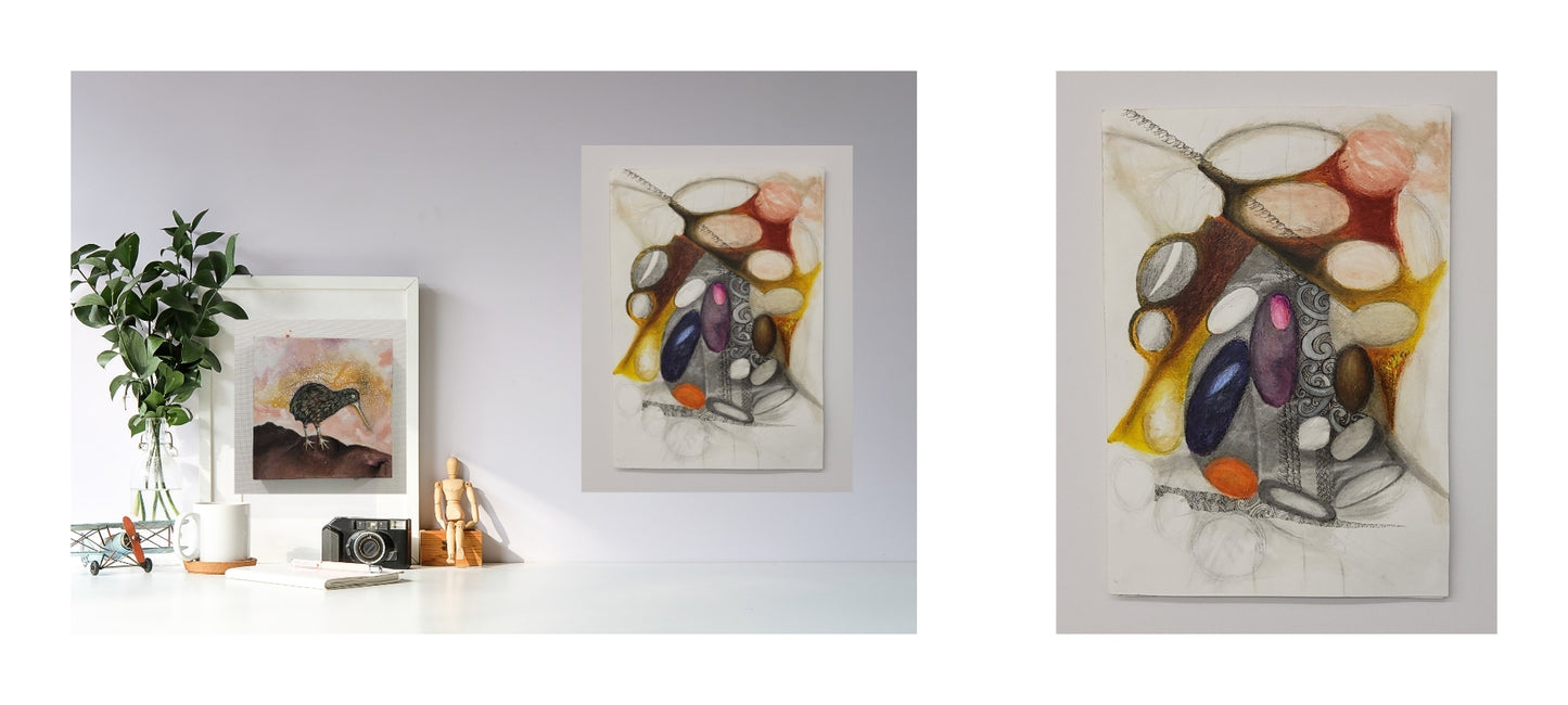 AHA PRINTS - Oval Illusion