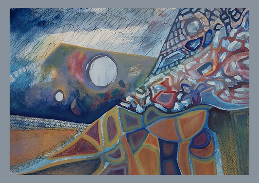 AHA PRINTS #21 - Blue Day