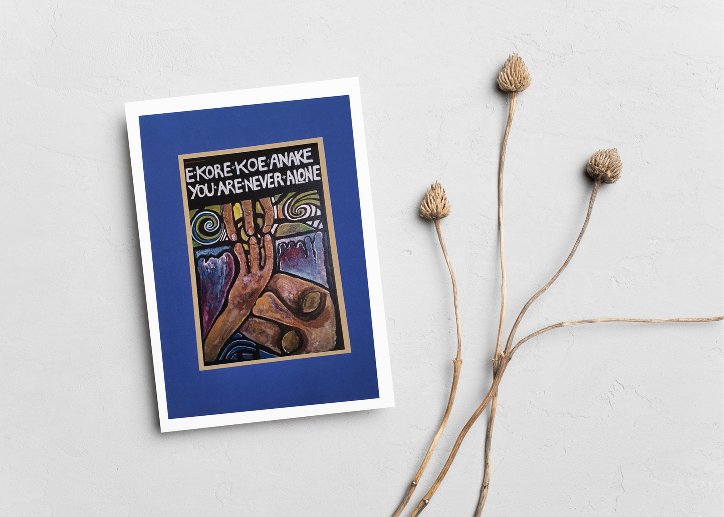 KB CARDS - E Kore Koe Anake - (You Are Never Alone)