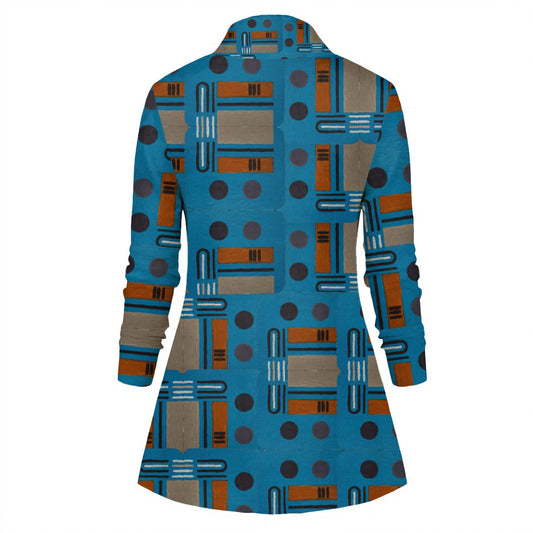 Domino Effect 2 - Stunning New Women's Draped Long Sleeve Top