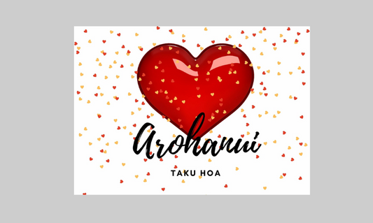 AHA AROHANUI CARDS - Taku Hoa