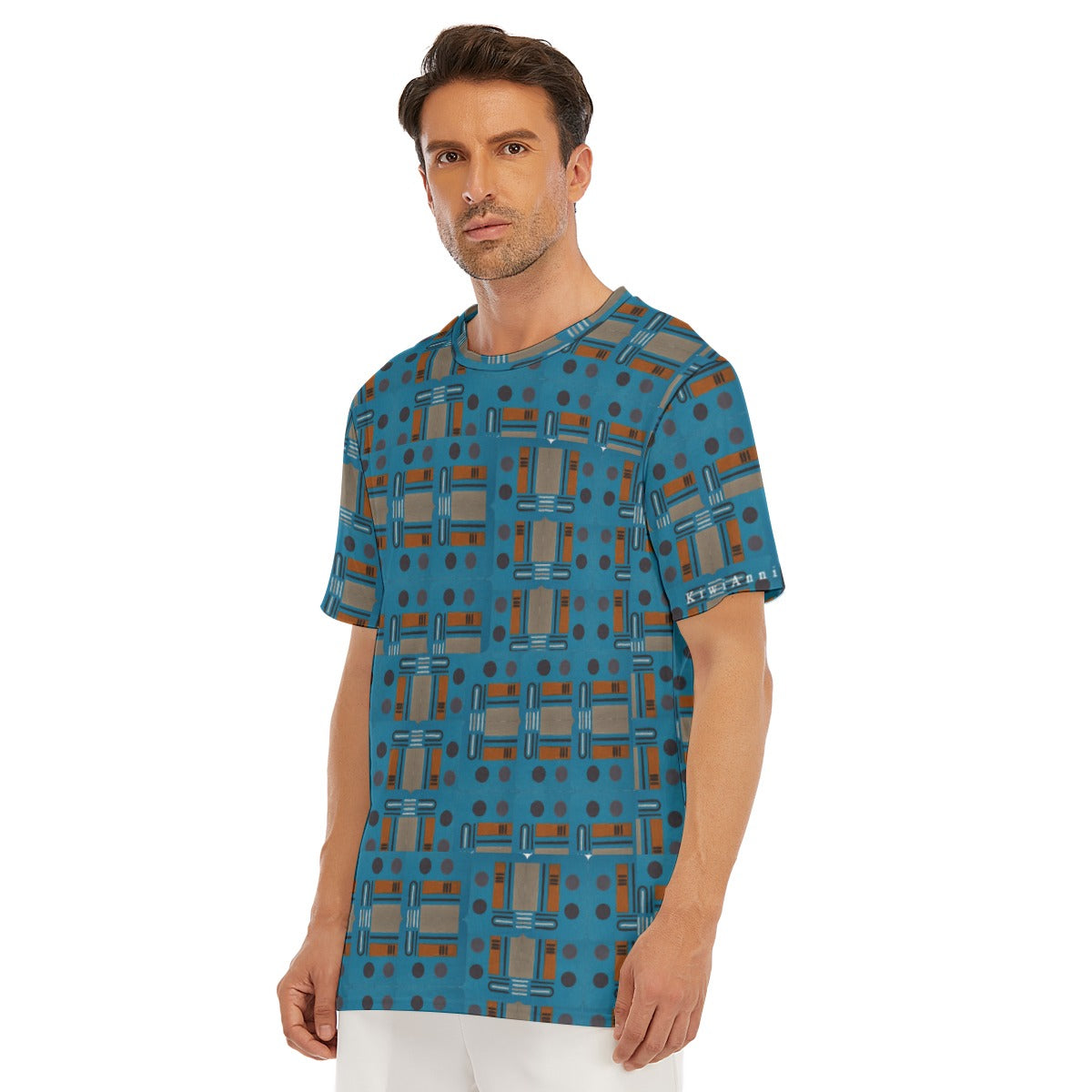 Domino Effect 1 - Men's O-Neck T-Shirt | 190GSM Cotton