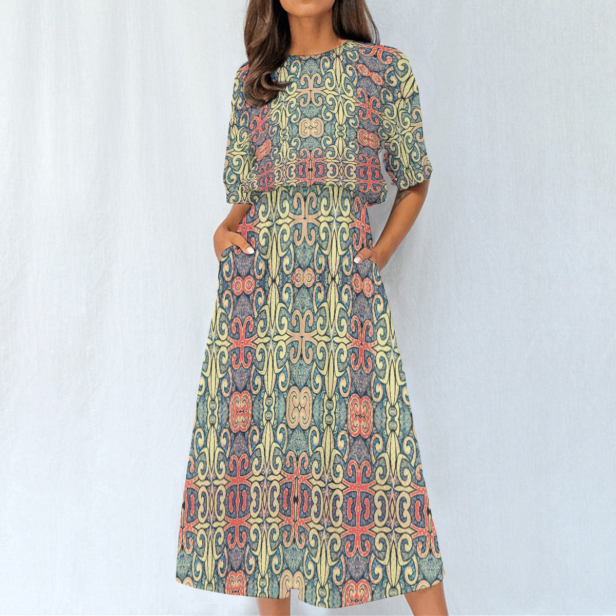 YGO Effect 2 - Women's Elastic Waist Dress