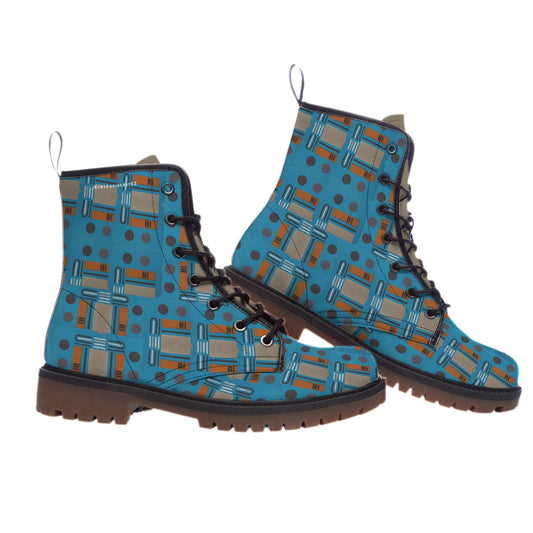 Domino Effect 4 - Print Men's Martin Short Boots