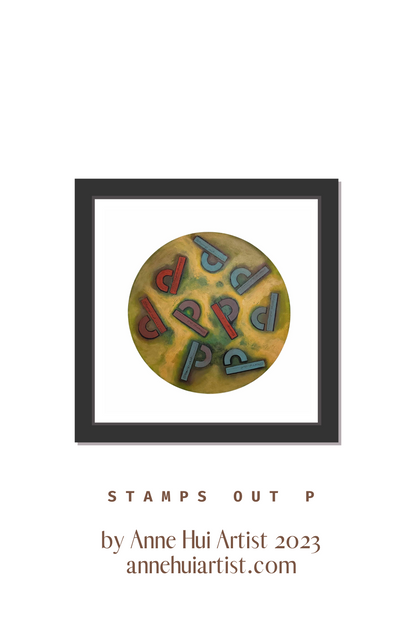 AHA PRINTS #17 - STAMP OUT P