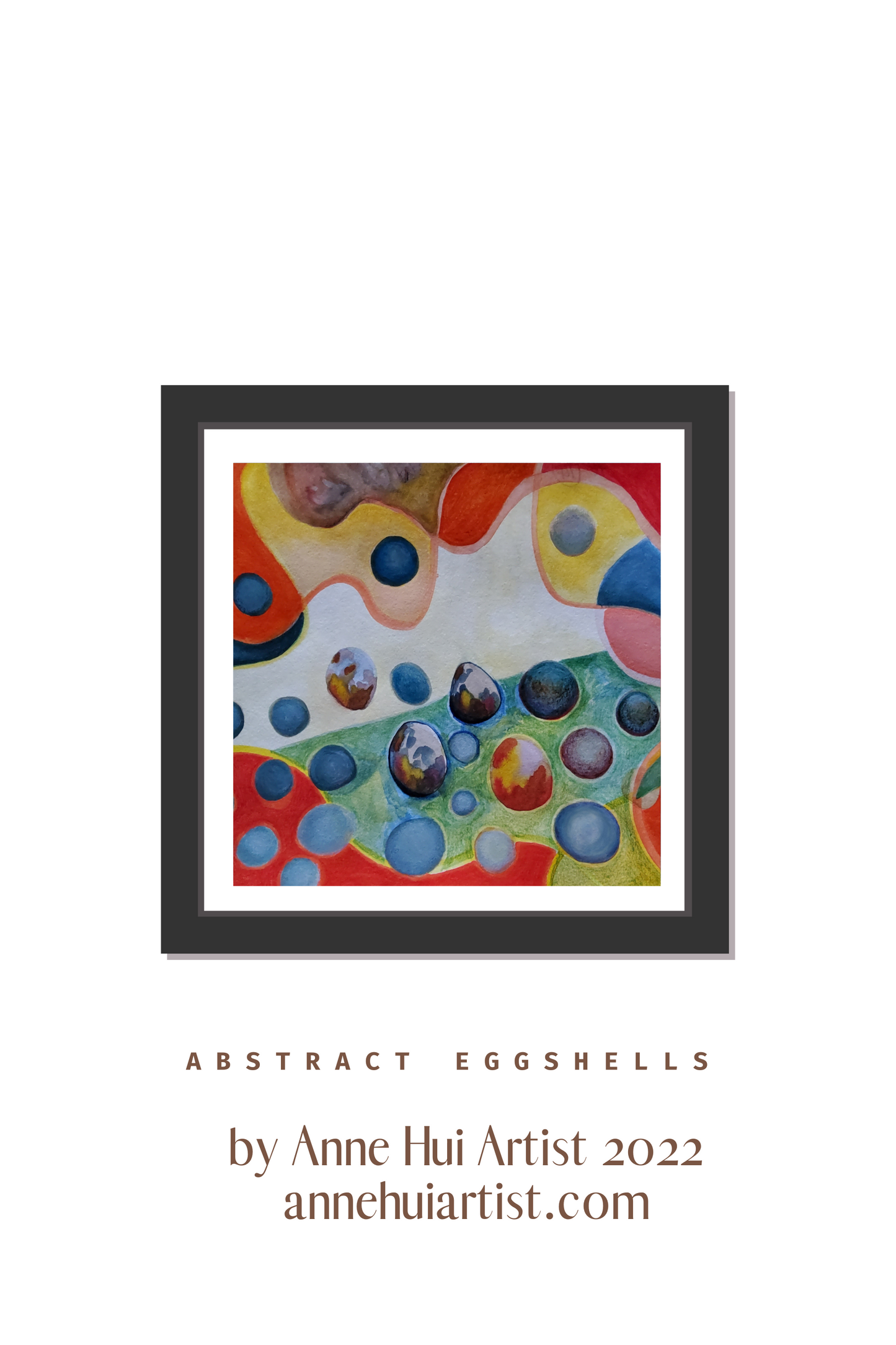 AHA PRINTS - Abstract Eggshells.