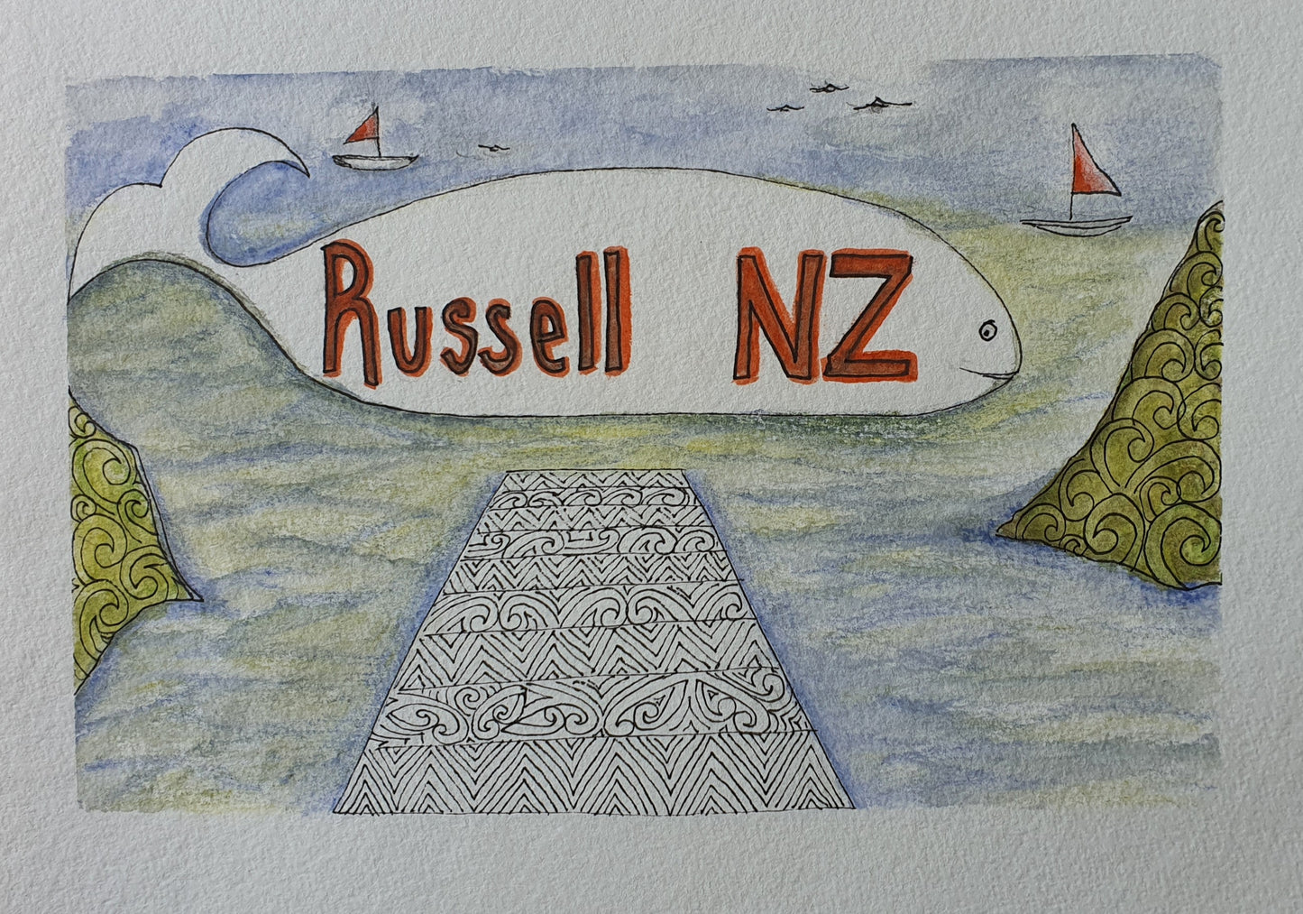 AHA PLACE CARDS - Russell NZ