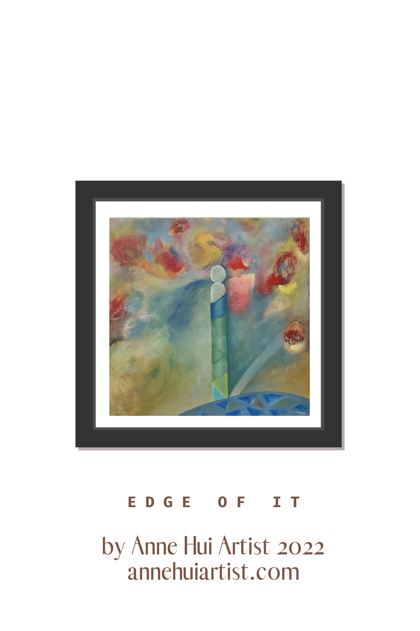 AHA PRINTS - Edge of it.  Looking Up