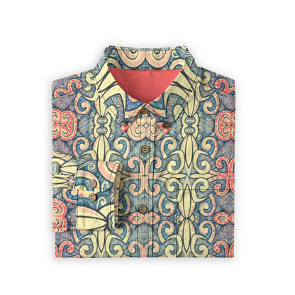 YGO Effect Collection - Fashionable and Formal Slub Cotton Shirt