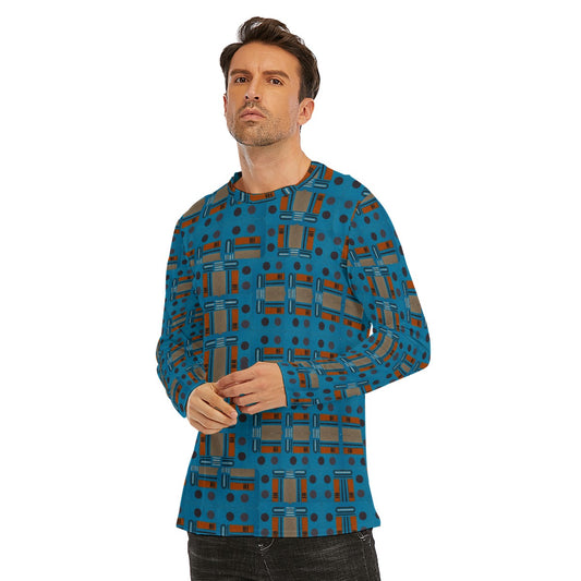 All-Over Print Long Sleeve T-Shirt | 190GSM Cotton