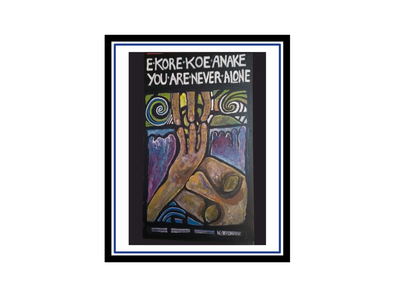 KB PRINTS - E Kore Koe Anake (You are never Alone)