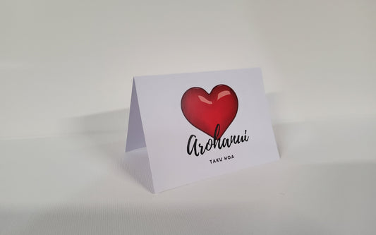 AHA AROHANUI CARDS - Taku Hoa