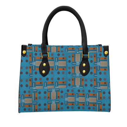 Domino Effect 3 - Women's Tote Bag With Black Handle