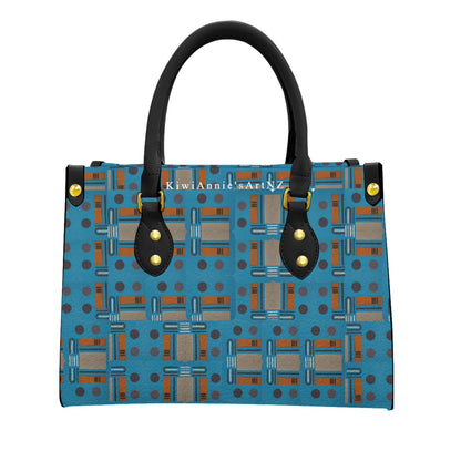 Domino Effect 3 - Women's Tote Bag With Black Handle